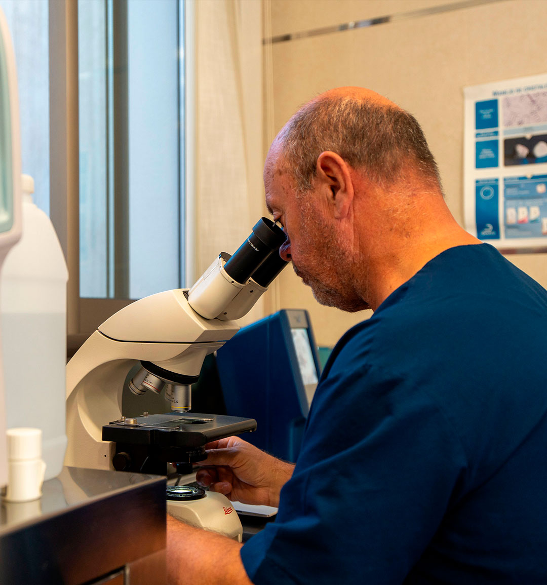 BOTON DE ACCESO A ANÁLISIS DE LABORATORIO